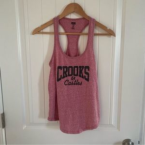 Crooks & Castles racerback tank top